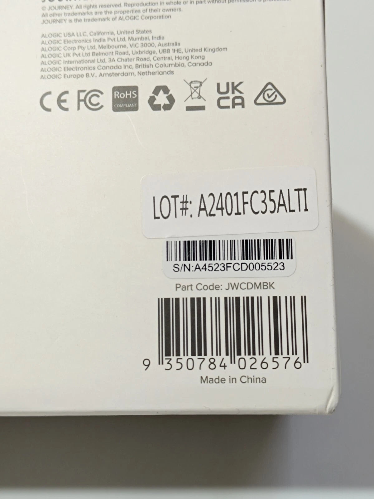 Journey ALTI Bureauonderlegger - Draadloos - Opladen - Zwart