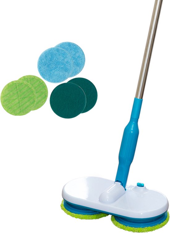 Fantastic Floating Mop, Elektrische dweil - 105rpm – spin mop – vloerwisser – draadloos – ultra licht