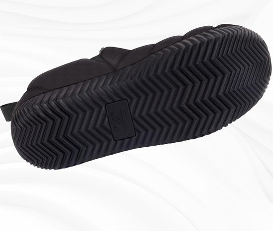 Pantoffels Heren - Sloffen - Zwart - Anti-slip - Maat 44/45 - Comfeet