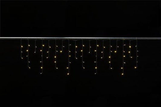Cascadelight Icicle 2x0.6m 72l Warmwittransp.draad-modulator-24v-ext 1-5m
