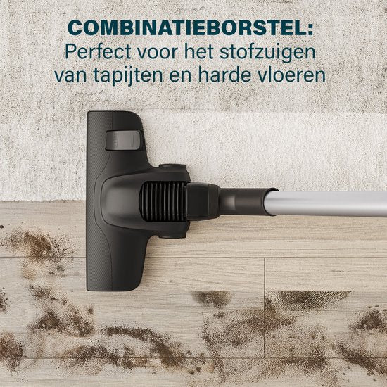 Airmotion Pro Stofzuiger - 336090 - Met zak - Volume: 4L - 800W - Bereik van 12m - HEPA-filtersysteem - Snelheidsregeling & uniek geurfilter
