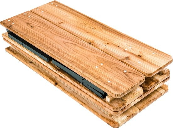 TecTake - Biertafel met banken, campingtafel, opklapbaar
