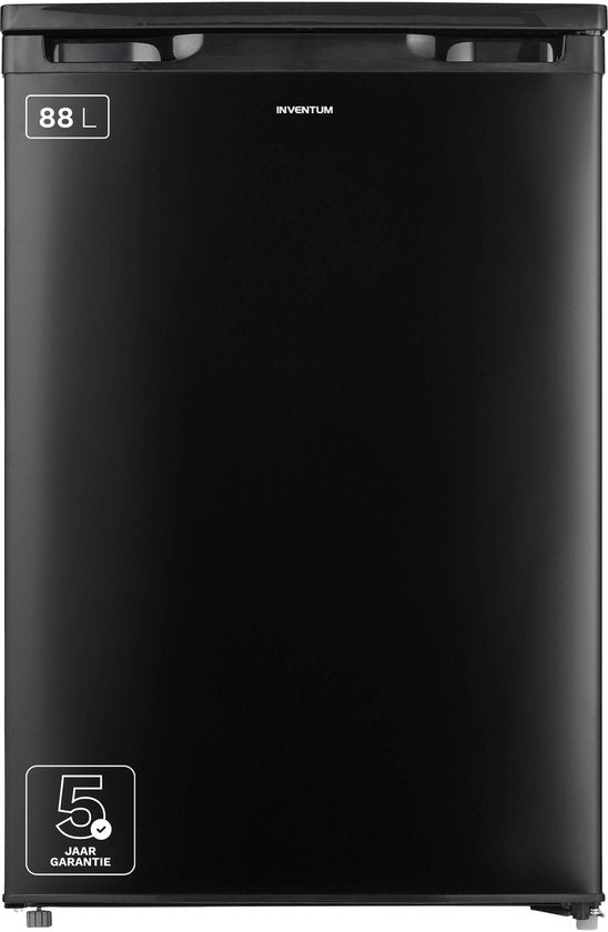 Inventum VR550B tafelmodel vriezer 88 liter - 55 cm breed - Energielabel D - Diepvries - Compact - Vrijstaand - 3 lades - Zwart