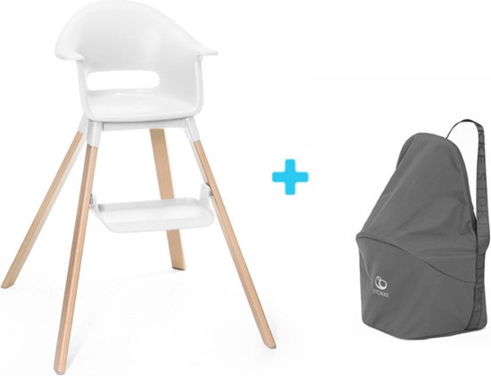 Stokke Clikk Kinderstoel - White