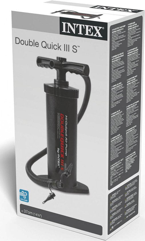 Intex Double Quick III S Handpomp - 36 cm