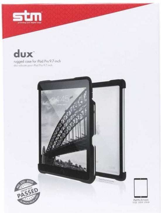 Transparante - Transparante Dux™ Shell Beschermhoes - Hoesje voor de iPad Pro 9.7