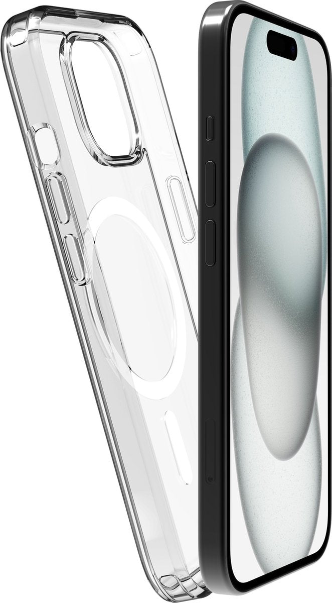 BeHello Hoesje iPhone 15 - MagSafe - Transparant