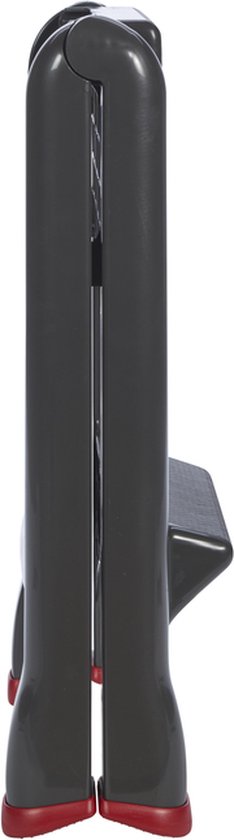 Curver Opstapje Inklapbaar - 49,5x17,2x64cm - Antraciet/rood