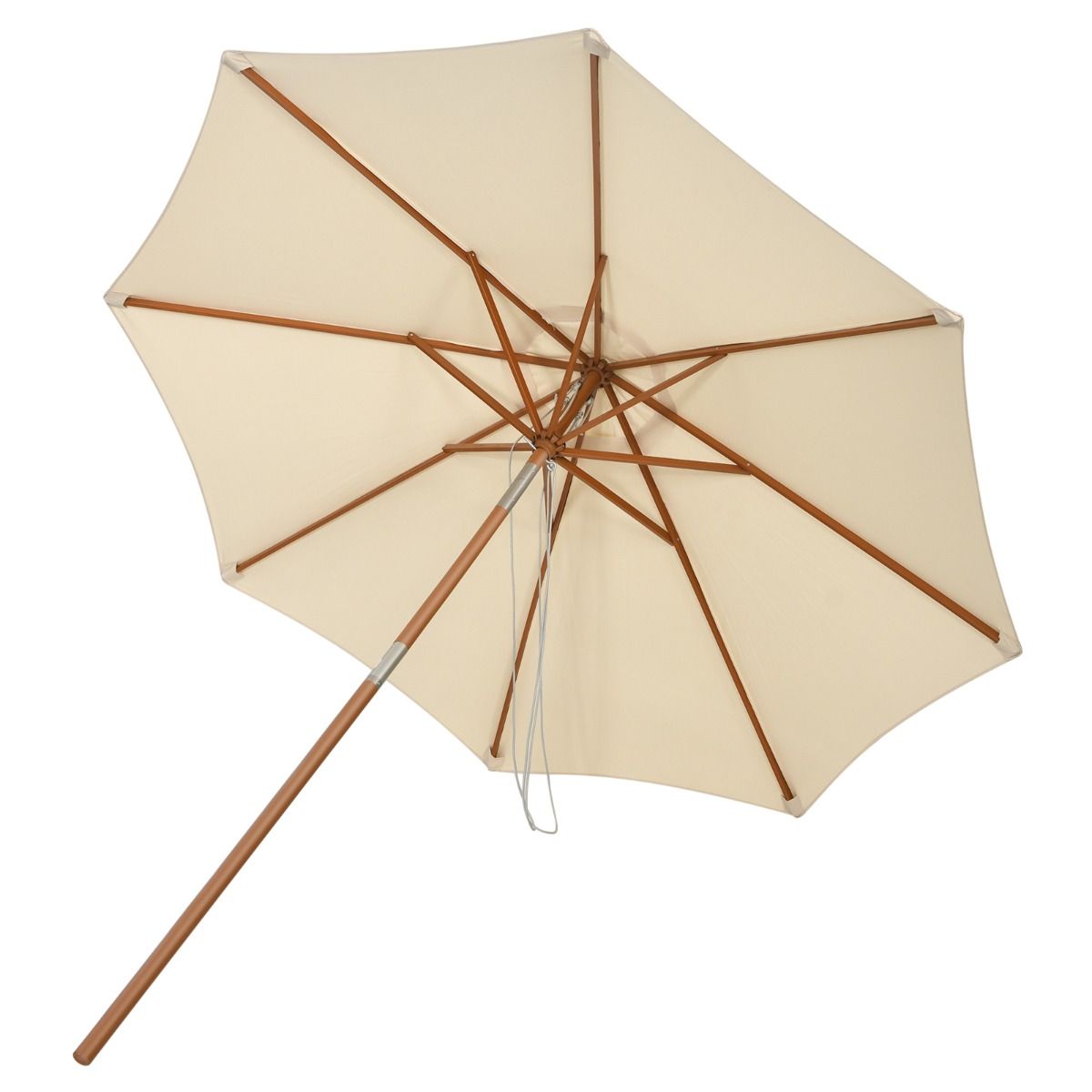 Coast Parasol met 8 Baleinen Kantelbaar - Beige - 300 cm