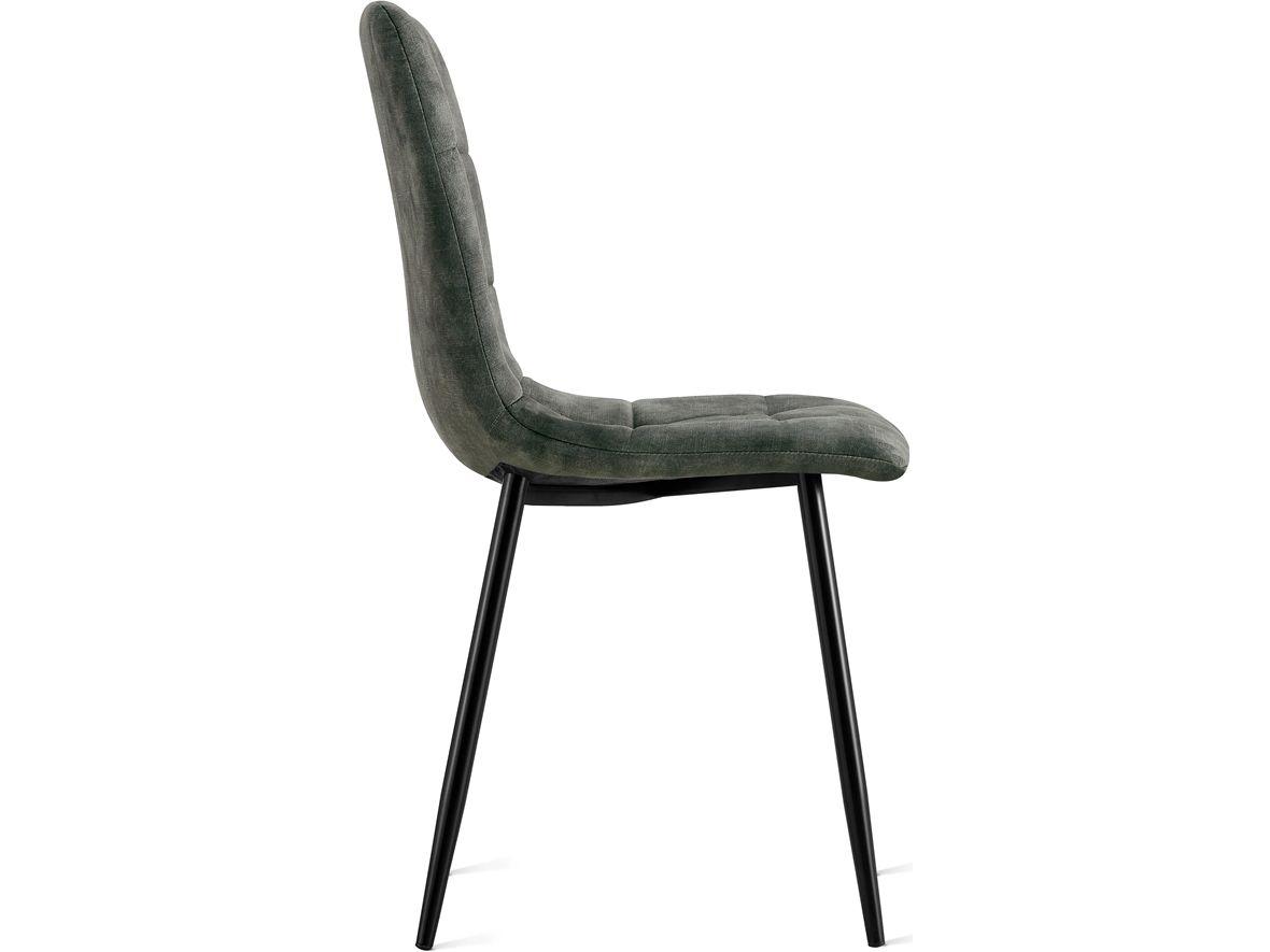 Multifurn Yerevan Eetkamerstoel - Duopack - Velvet Groen - Set van 2