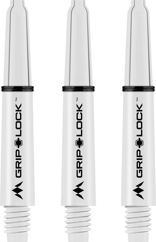 Mission Griplock Shaft Wit - Dart Schachten