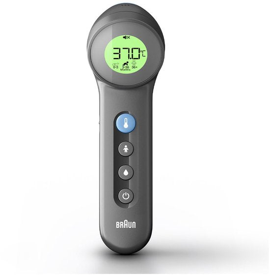 Braun BNT400B Age Precision Touch/No Touch Koortsthermometer Antraciet