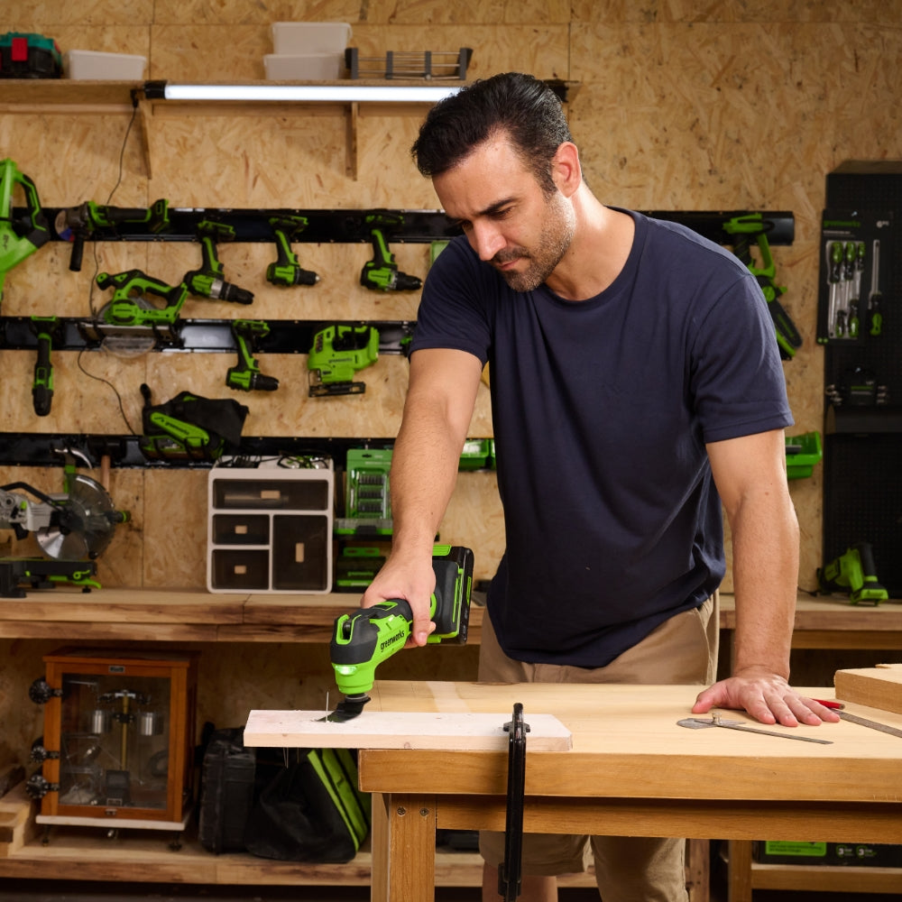 Greenworks MT332 24 V accurotatietool - zonder accu en lader