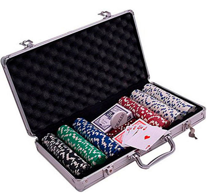 Buffalo Pokerset - Aluminium Koffer - 500 Chips - 2+ Spelers - 10+