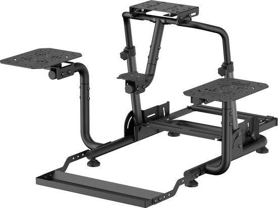 VDD Gaming - Flight simulator cockpit - Flight simulator stand - Zwart