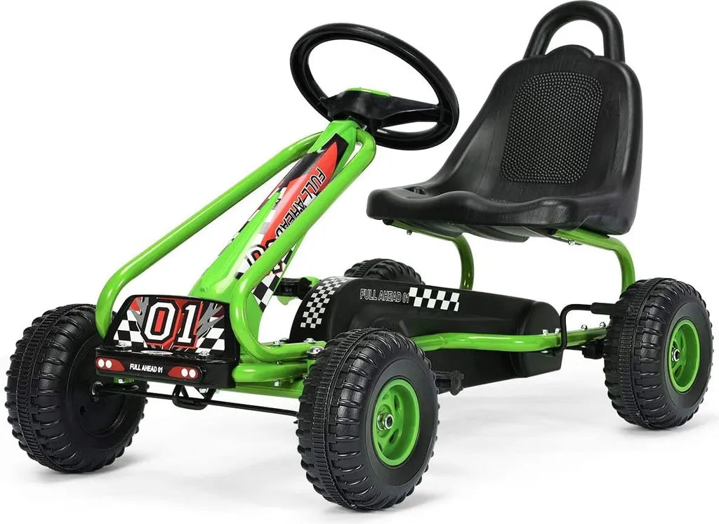 Coast Go Kart - Skelter - Max 30kg - Met Handrem - 3-6 jaar - groen