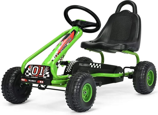 Coast Go Kart - Skelter - Max 30kg - Met Handrem - 3-6 jaar - groen