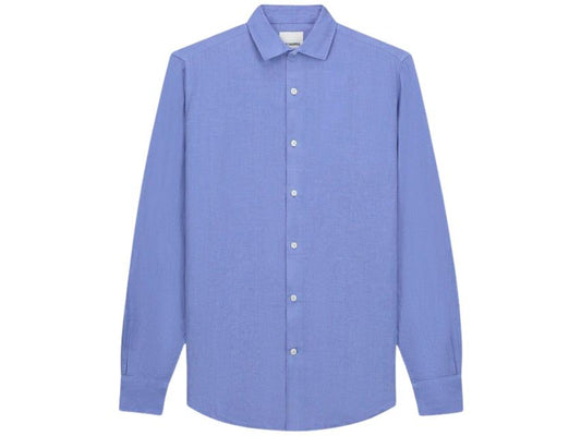 Van Harper Linnen Overhemd - Regular Fit - maat M - Lavender
