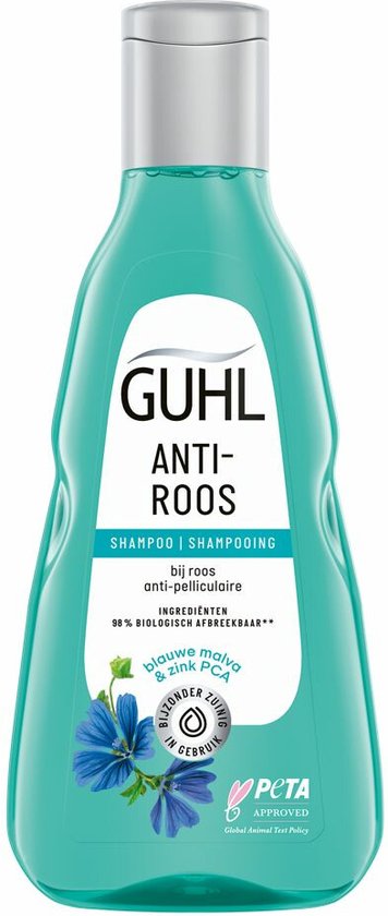 Guhl Shampoo Anti Roos - 4 x 250 ml - Voordeelverpakking