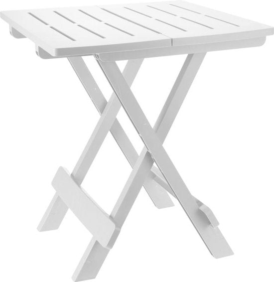 Pro Garden Klaptafel - Wit - 45x43x50cm
