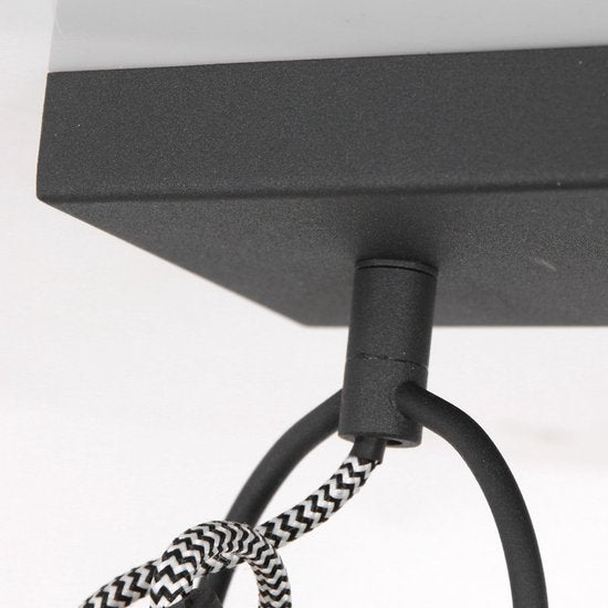 Wandlamp Nove 2 Lichts Draaibaar & Kantelbaar Wit Kunststof Metaal Mexlite