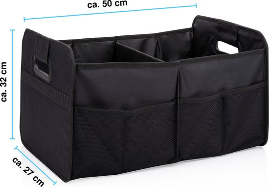 All Ride Kofferbak Organizer - Opvouwbaar - Auto Accessoires - Zwart