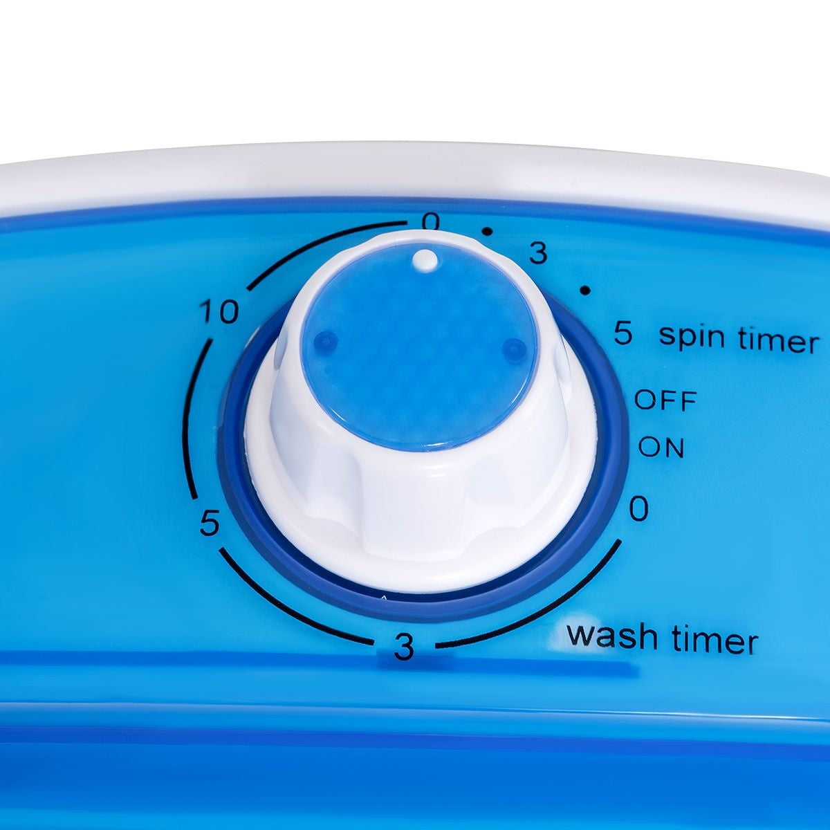 Mini wasmachine reiswasmachine wasmachine met centrifuge blauw