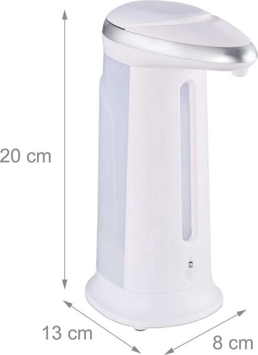 Zeepdispenser met sensor 330 ml - automatische zeeppomp met infrarood bedieningssensor