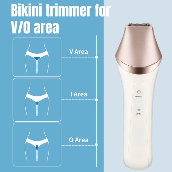 6-in-1 multifunctionele epilator, scheren, peeling, massage
