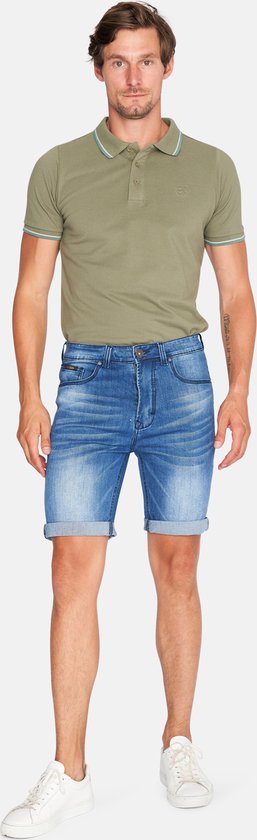 Mario Russo Mario Russo Denim Short - Maat 3XL