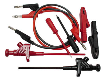 Perel Testuitrusting Set - 4mm Laboratoriumaansluitingen - IEC 1010