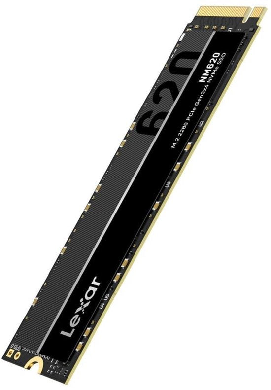Lexar NM620 - Interne SSD - PCIe Gen3x4 - NVMe M.2 2280 - 512 GB