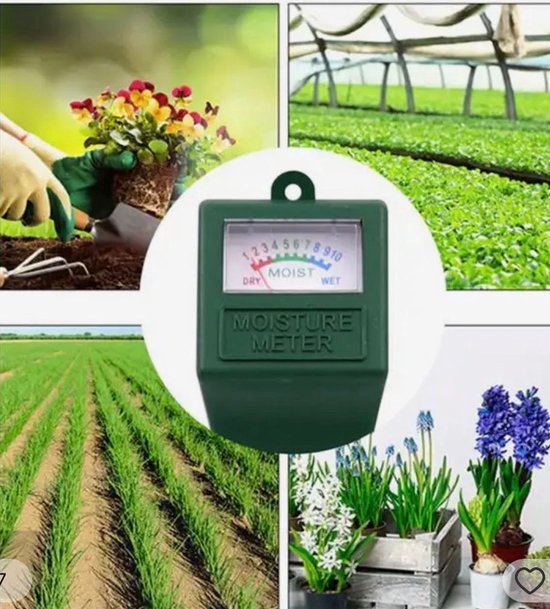 TIKKENS® Vochtmeter Bodem Planten - Vochtigheidsmeter Bloemen/Planten - luchtvochtigheidsmeter - tuinartikelen / accessoires