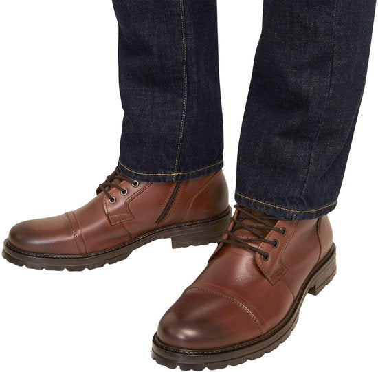 JACK&JONES - JFWDEXTER LEREN LAARS SN - Heren - Laarzen maat 41