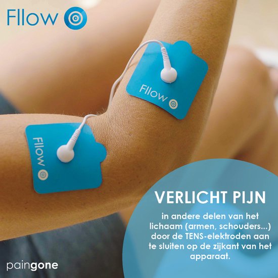 Paingone Fllow | verlicht zware en pijnlijke benen | Bloedsomloop stimulator- Herlaadbare batterij -