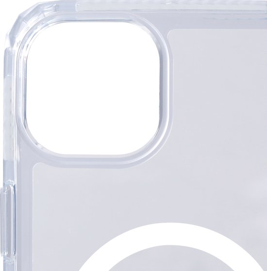 SoSkild Hoesje iPhone 15 Plus MagSafe - Defend Heavy Impact Case - Doorzichtig Magnetisch Magsafe Hoesje - Transparant
