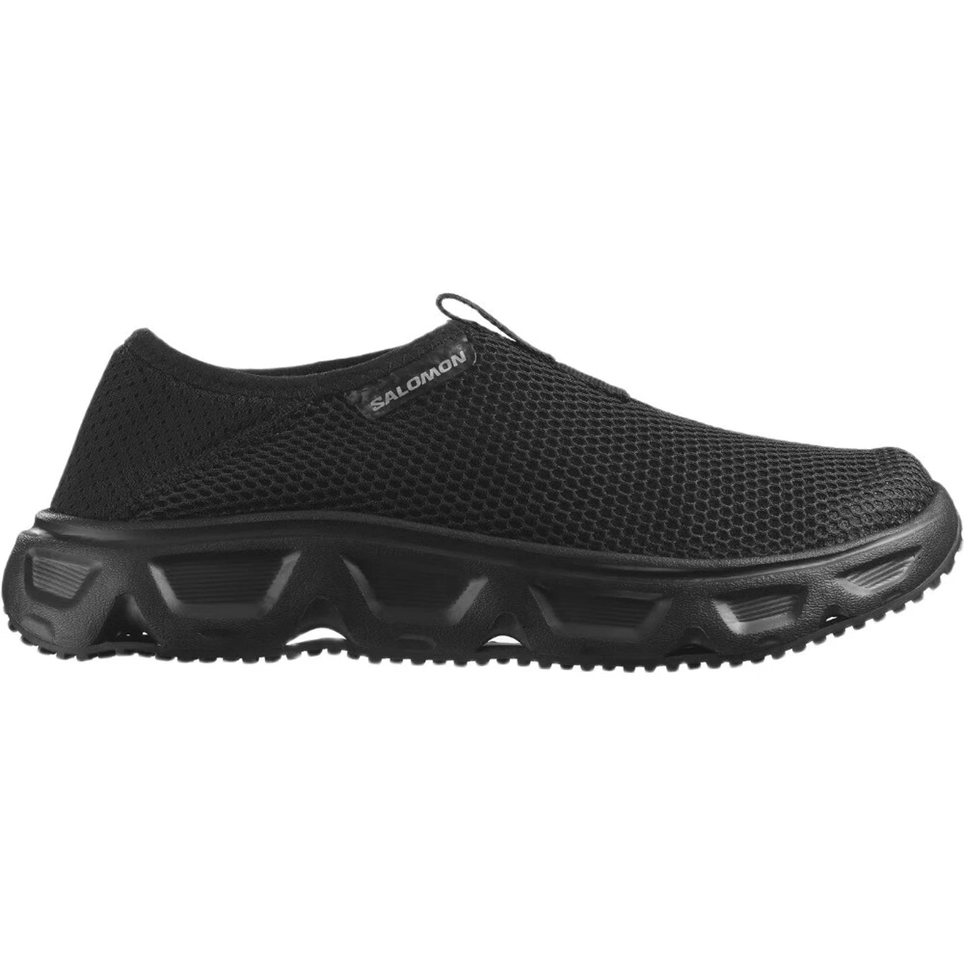 Salomon Reelax Moc 6.0 Herstelschoenen Dames - Zwart - Instapmodel met Inklapbare Hak - Ademende Mesh - maat 37 1/3