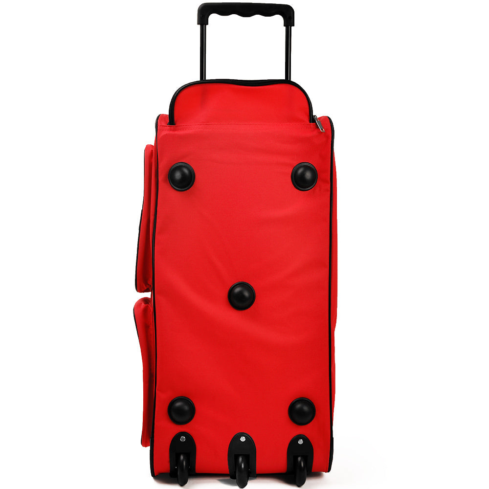 Deuba Reistas Sporttas - Rood - 160 Liter op wielen - Telescopisch handvat