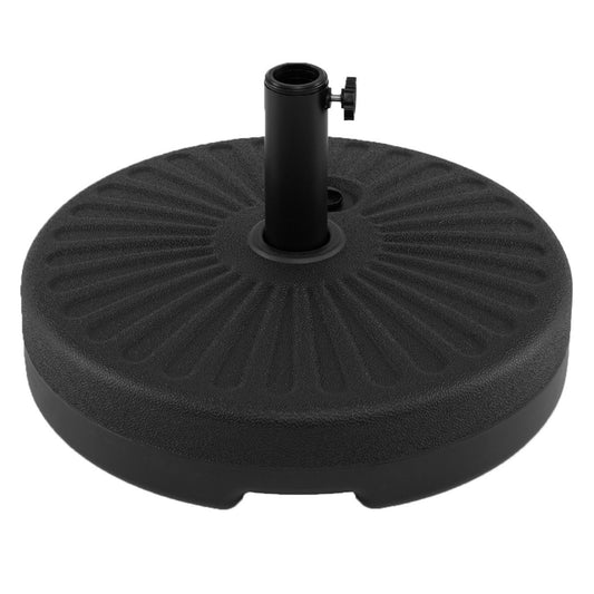 Coast Parasolvoet - navulbaar met water of zand - verstelbare koppelingen - zwart Ø51 cm