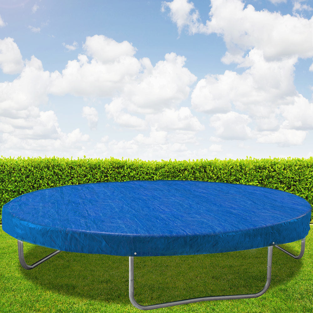 Monzana Afdekking - Afdekzeil Trampoline Blauw Ø366cm