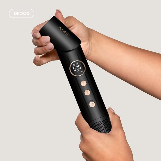 MAE® Airstyler PRO II + Diffuser - krultang 6 in 1 Multistyler Föhn - Haarstyler - Krulborstel en Stijlborstel