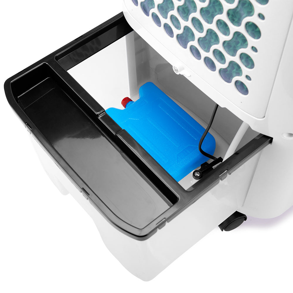 Monzana 4 in 1 Mobiele Aircooler - Wit - ionisator - luchtbevochtiger - afstandsbediening