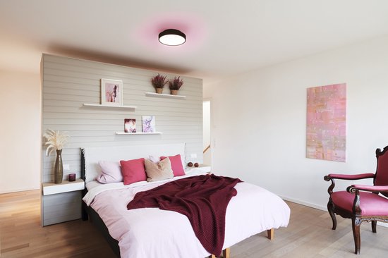 LEDVANCE Armatuur: voor plafond, DECORATIVE CEILING BACKLIGHT WITH WIFI TECHNOLOGY / 28 W, 22-…24- V, stralingshoek: 11-, RGBTW, 3-65- K, body materiaal: metaal, IP2-