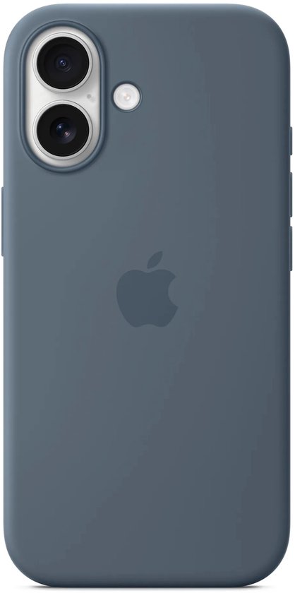 Siliconenhoesje met MagSafe voor iPhone 17 - Ankerblauw