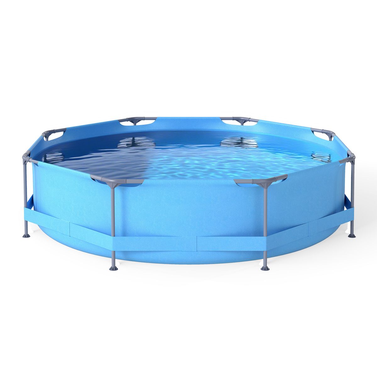 Coast Opzetzwembad - rond frame - met filterpomp - 3 m x 76 cm - blauw