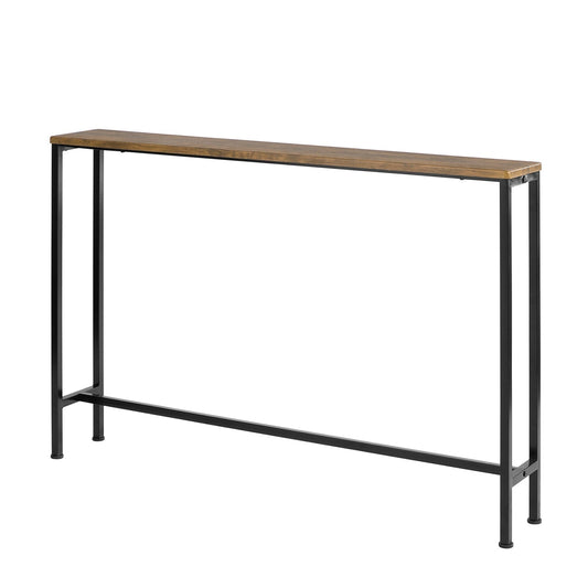 SoBuy FSB19-XL-N Vintage Console Tafel  120x20x80cm - Naturel/Zwart