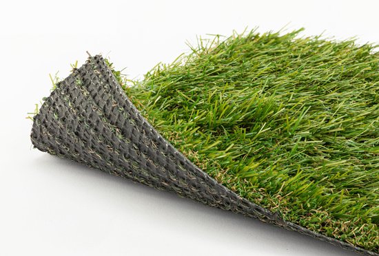 Hortensus - Hoogwaardig kunstgras voor een groen gazon het hele jaar door - sample 30x30 cm