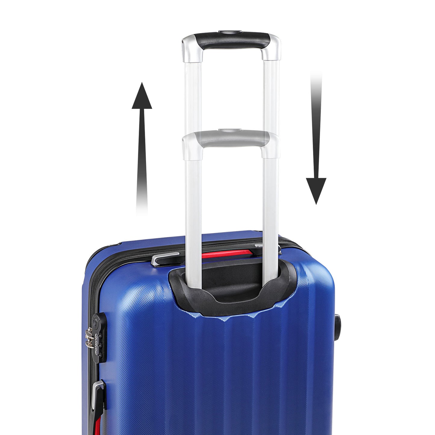 Deuba Hard case koffer Baseline L navyblauw