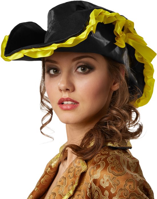 dressforfun - Vrouwenkostuum sierlijke vrijbuitster L - verkleedkleding kostuum halloween verkleden feestkleding carnavalskleding carnaval feestkledij partykleding - 301771