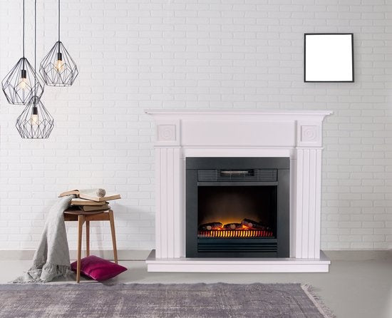 Classic Fire Sfeerhaard - Elektrisch - 1800W - 20 m²  - LED - 67 x 23 x 62 CM - Zwart